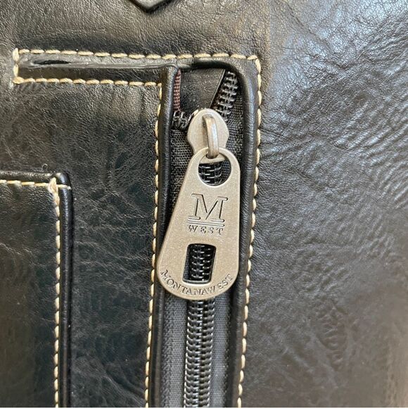 NEW WITHOUT TAGS MONTANA WEST WHIPSTITCH BAG WITH CONCEALED - Picture 7 of 7